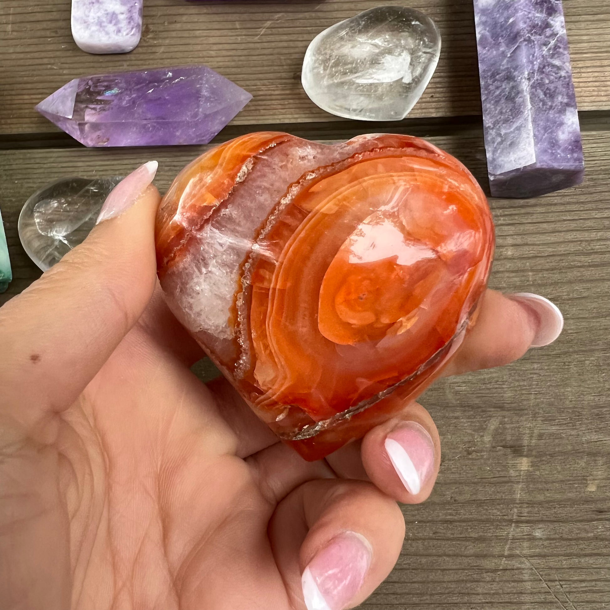 Carnelian Heart (#5) - Simply Affinity