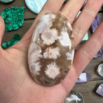 Flower Agate Palm Stone (#33) - Simply Affinity