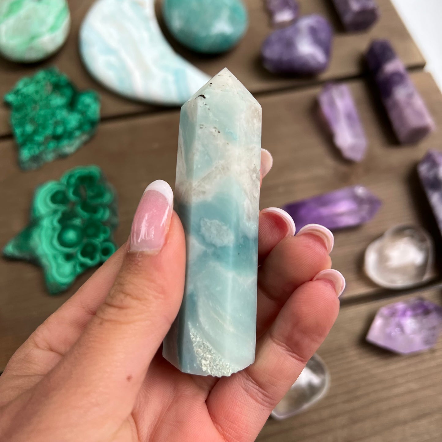 Amazonite Point (#2MTT) - Simply Affinity