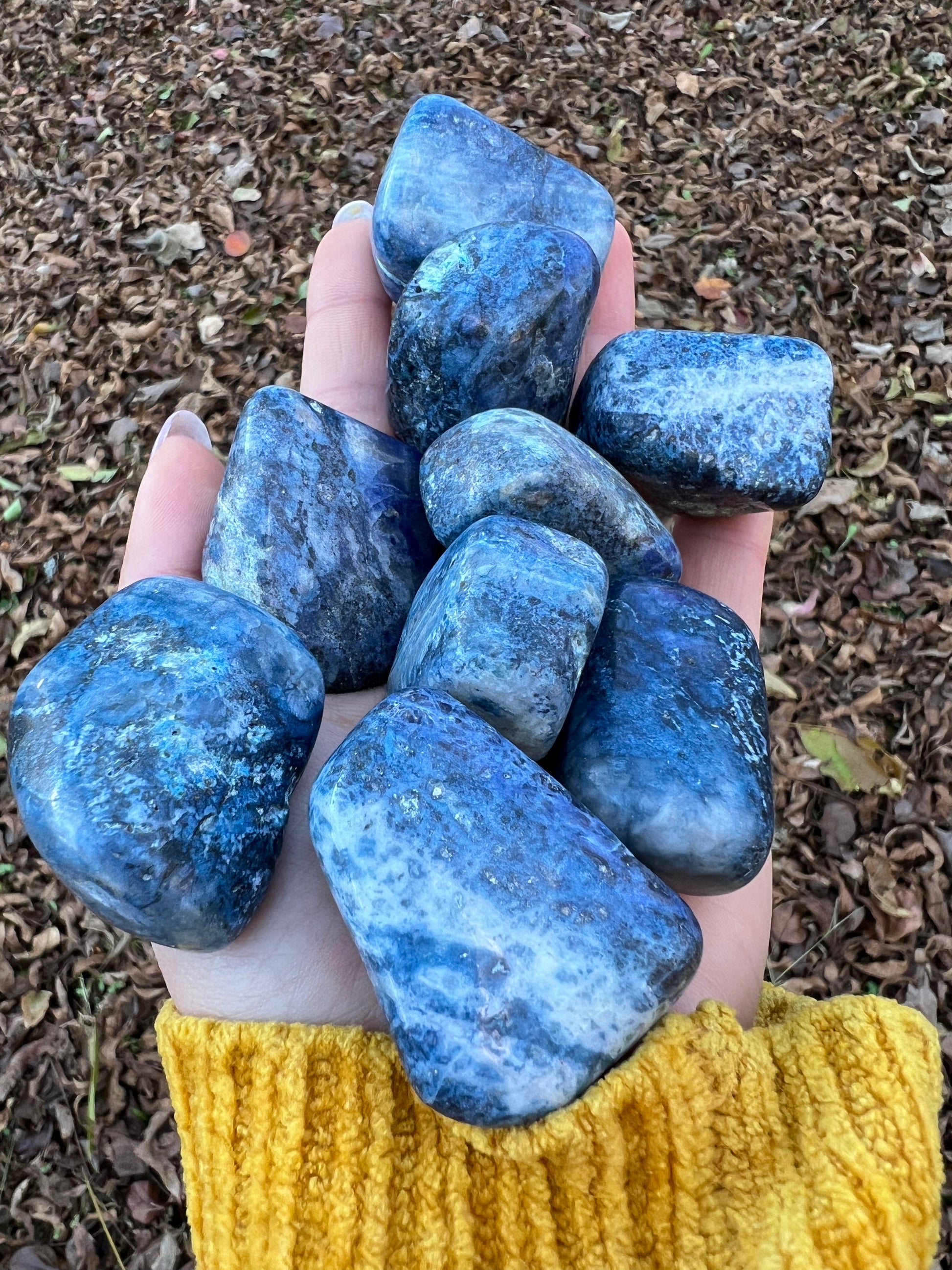 Sodalite Tumble Stone (1 piece intuitively chosen) - Simply Affinity