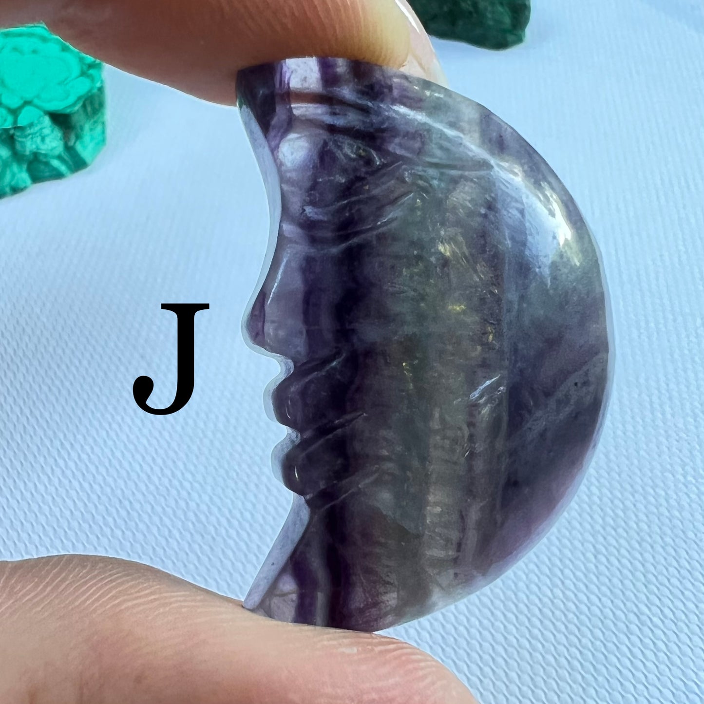 Rainbow Fluorite Moons (Choose your Favorites) - Simply Affinity