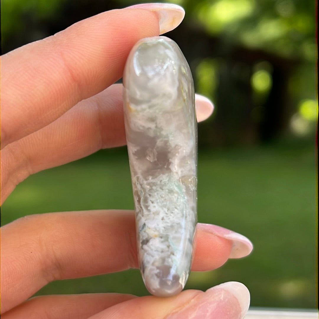 Flower Agate Moon (#9) - Simply Affinity