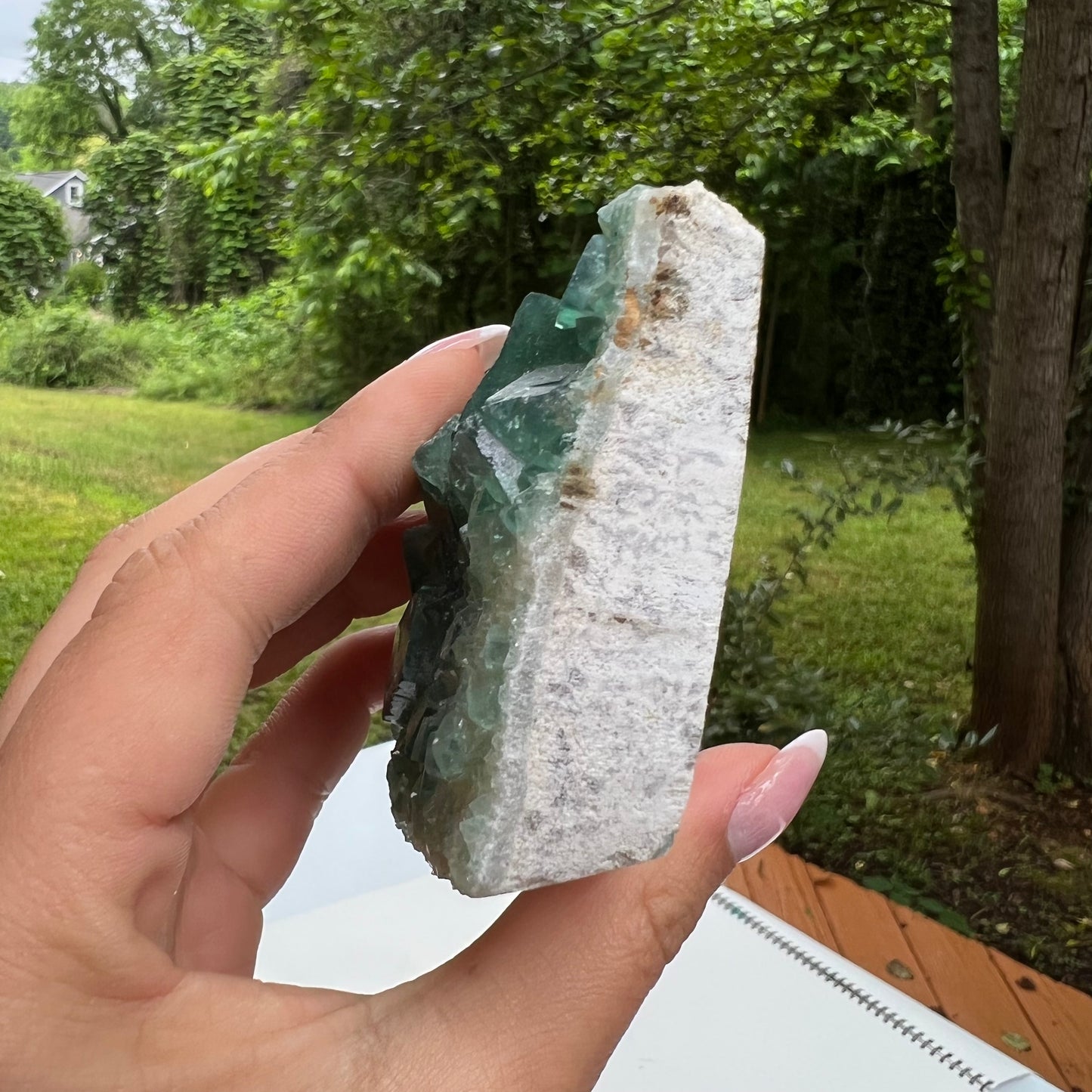 Raw Cubic Fluorite Cluster (#11) - Simply Affinity