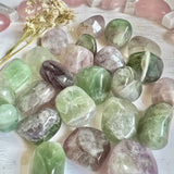 Fluorite Tumble Stone (1 piece intuitively chosen) - Simply Affinity