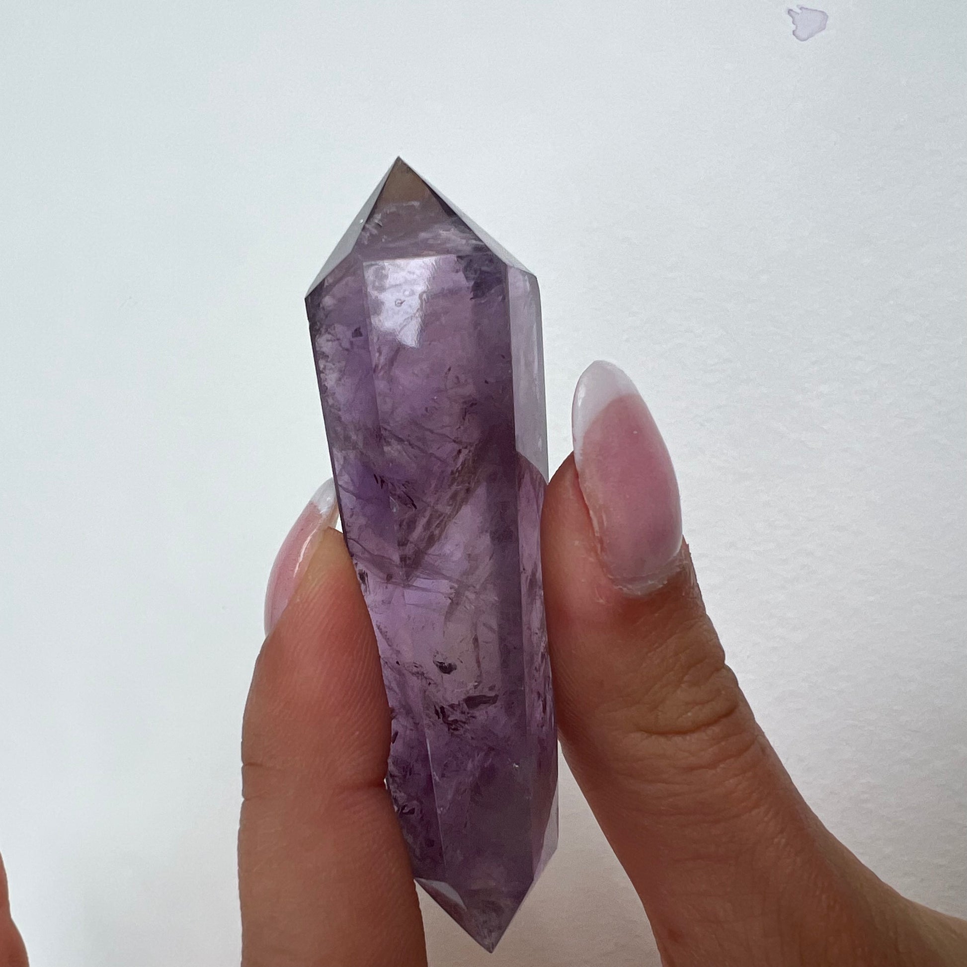 Polished Double Terminated Amethyst Point (#1MTT) - Simply Affinity