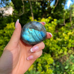 Labradorite Palm Stone (#165) - Simply Affinity