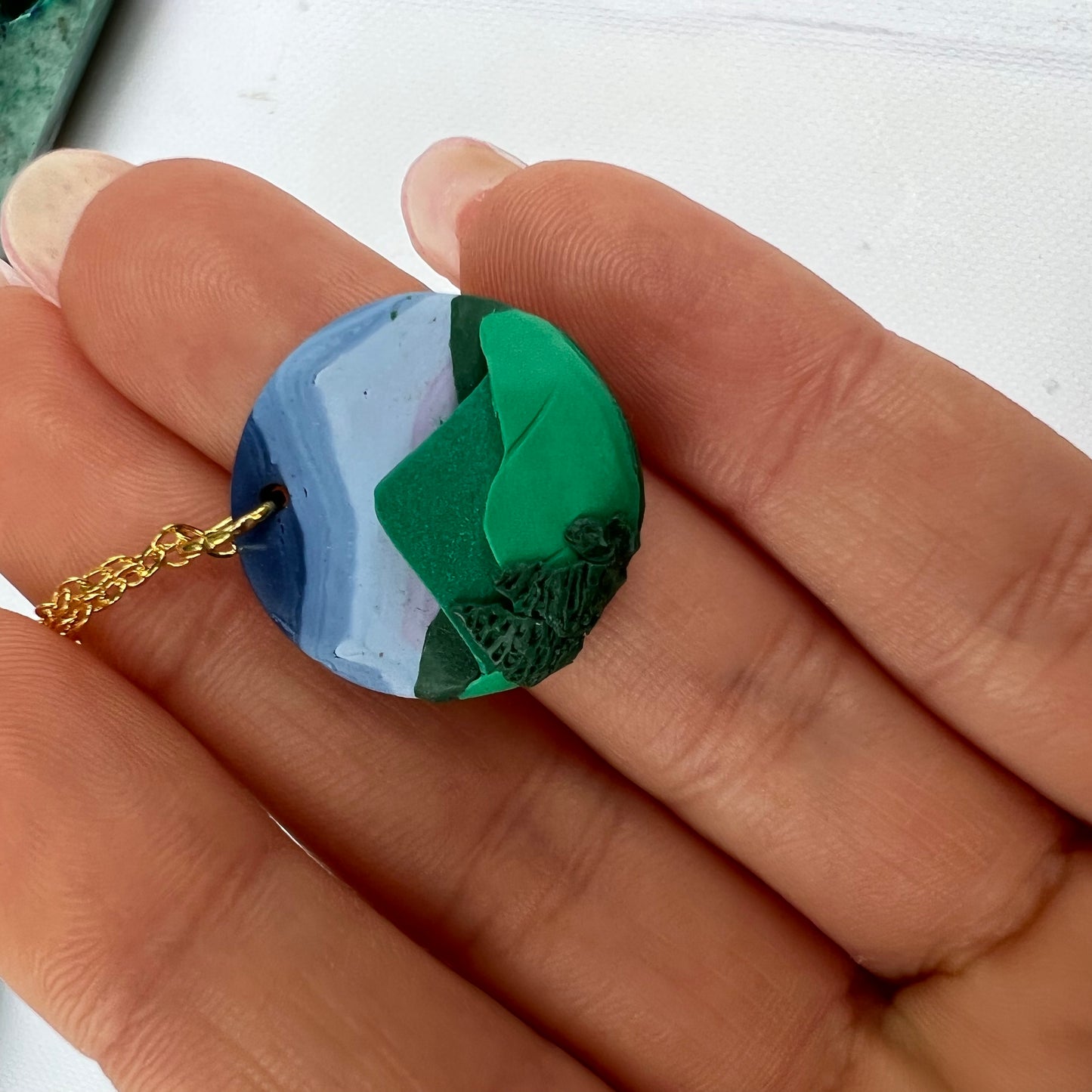 Blue Ridge Mountain Necklace - Ready to Ship - Simply Affinity