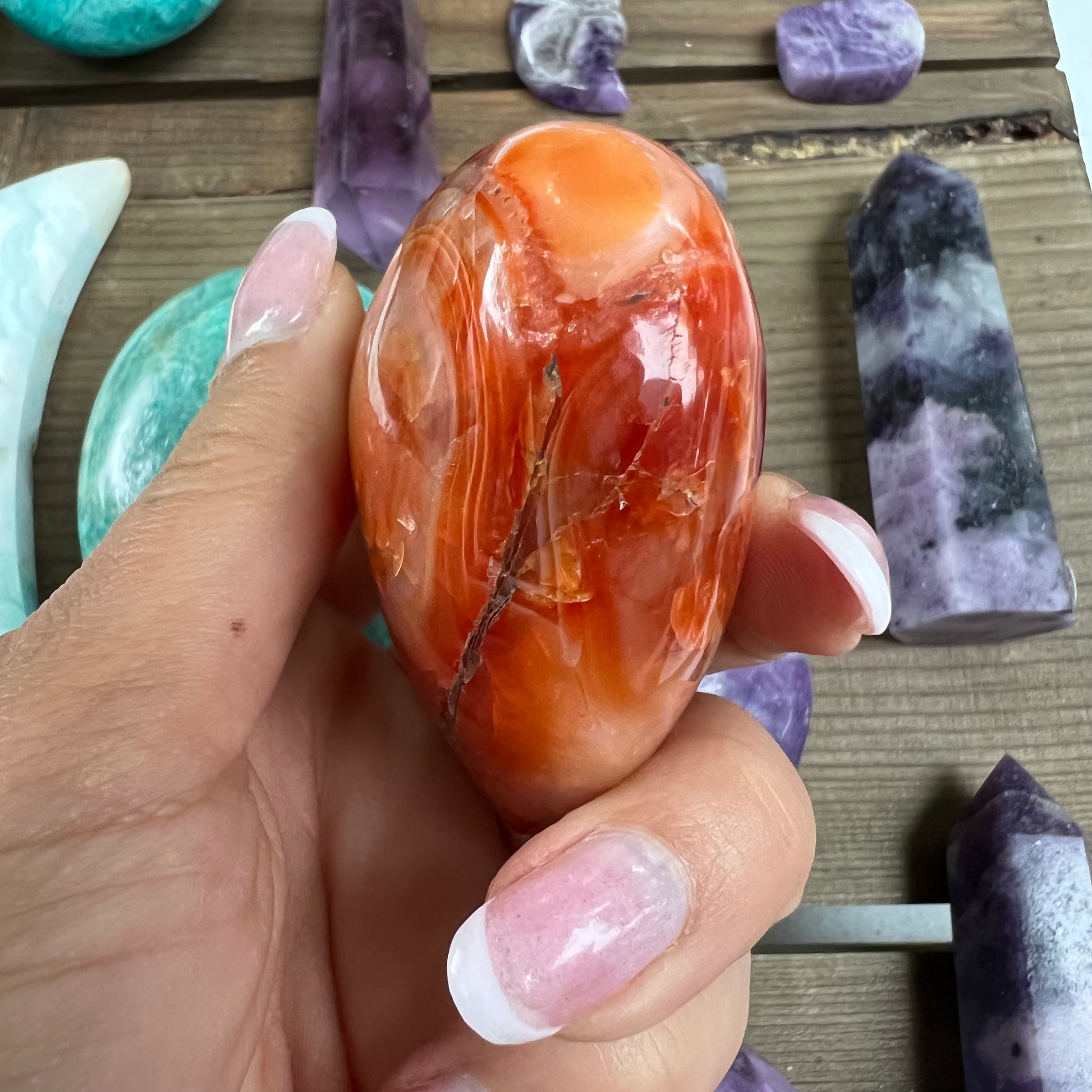 Carnelian Heart (#5) - Simply Affinity