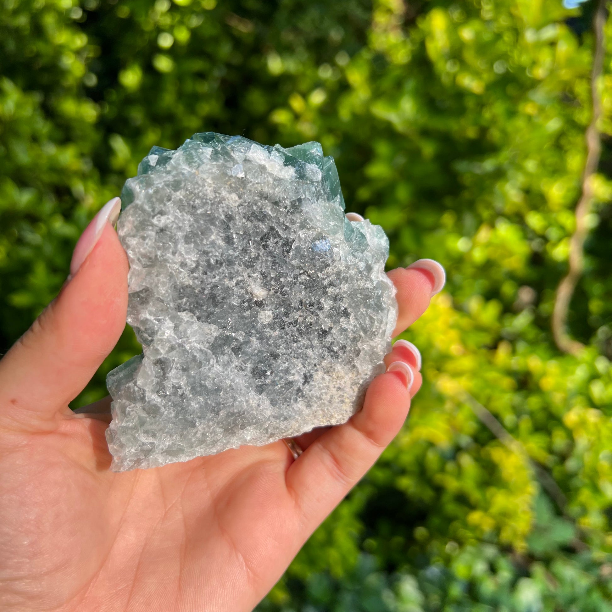 Raw Cubic Fluorite Cluster (#12) - Simply Affinity