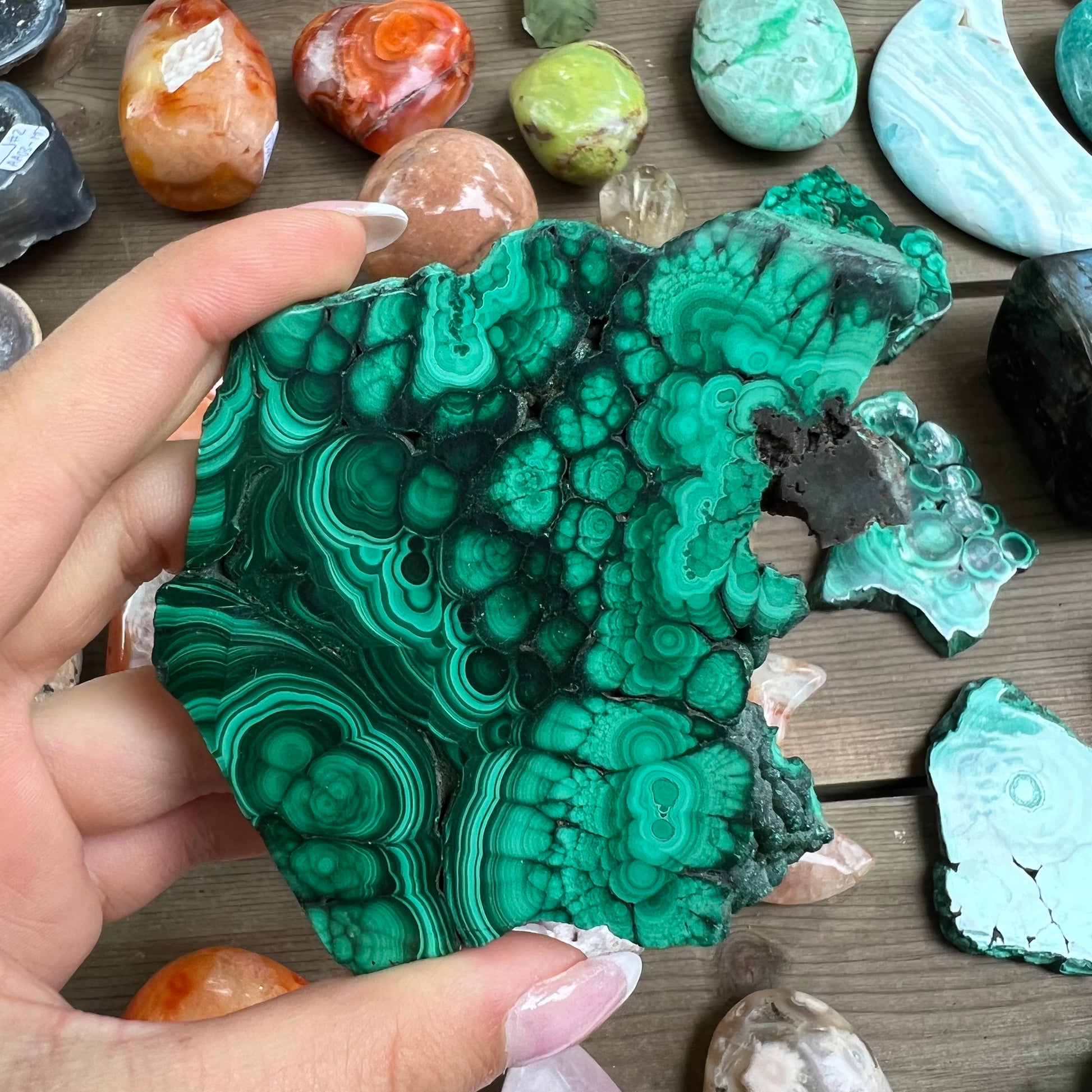 Malachite Slab (#5) - Simply Affinity