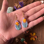 Daffodil Earrings - Hand-Sculpted - Simply Affinity