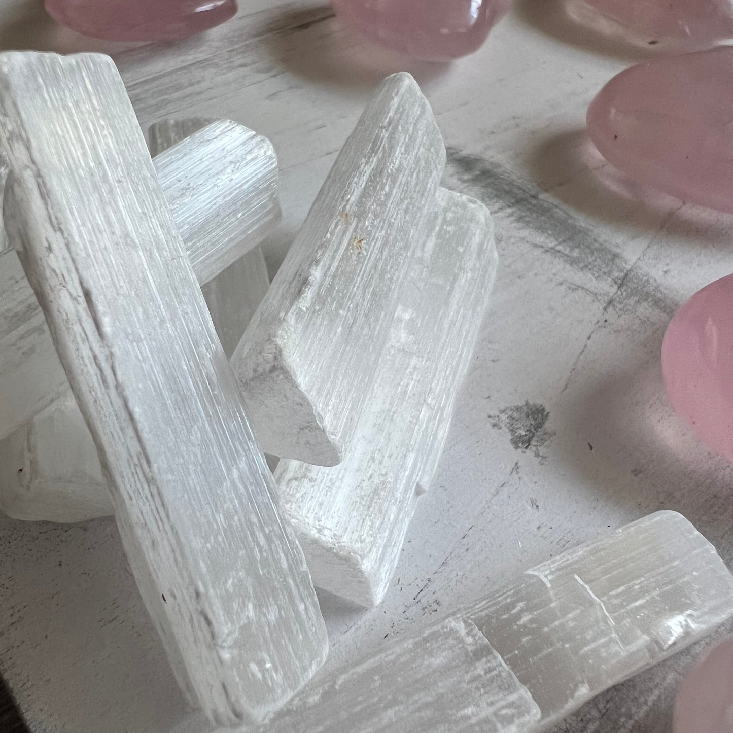 Selenite Stick (1 piece intuitively chosen) - Simply Affinity