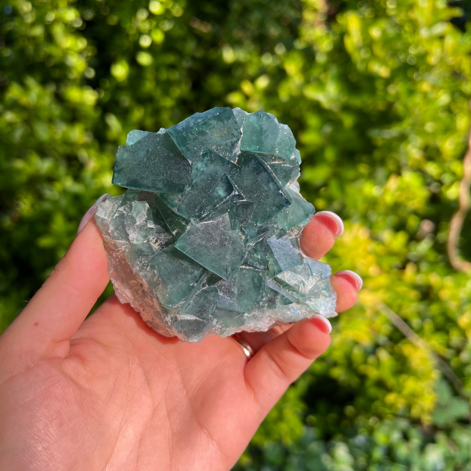 Raw Cubic Fluorite Cluster (#12) - Simply Affinity