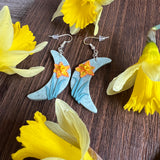 Daffodil Moon Earrings - Simply Affinity
