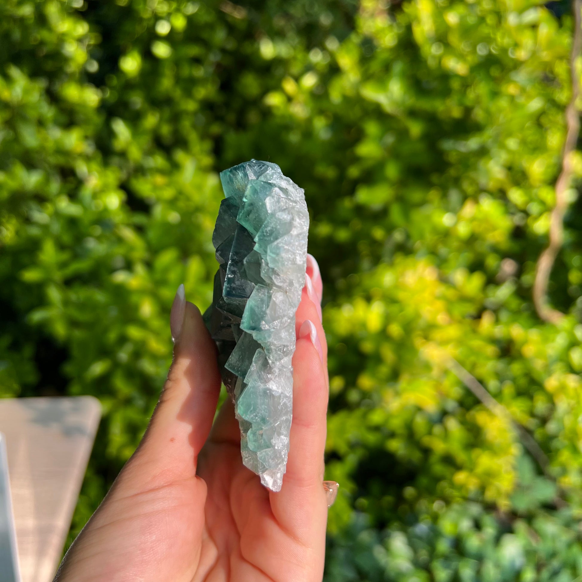 Raw Cubic Fluorite Cluster (#12) - Simply Affinity