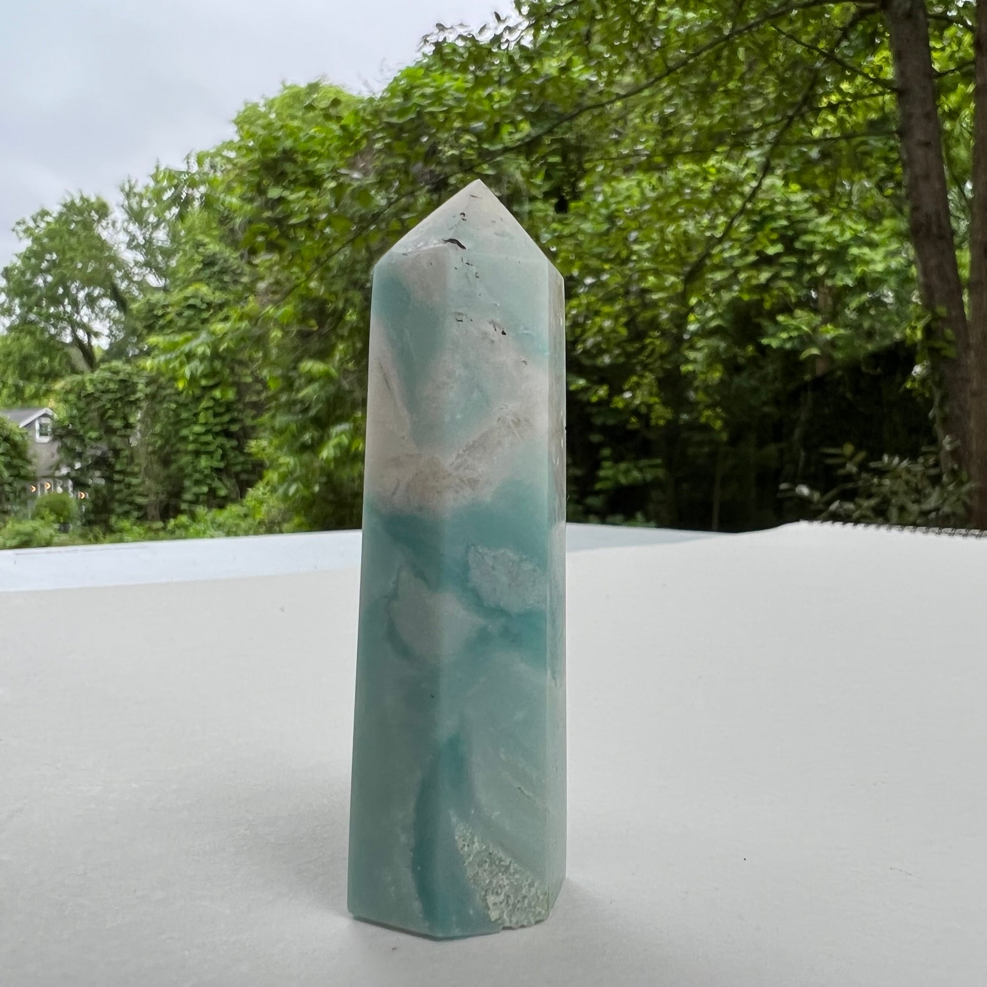 Amazonite Point (#2MTT) - Simply Affinity