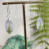 Real Fern Polymer Clay Earrings - Simply Affinity