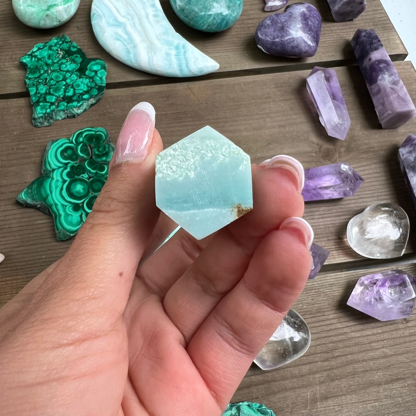 Amazonite Point (#2MTT) - Simply Affinity
