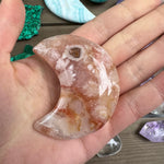 Flower Agate Moon (#1) - Simply Affinity
