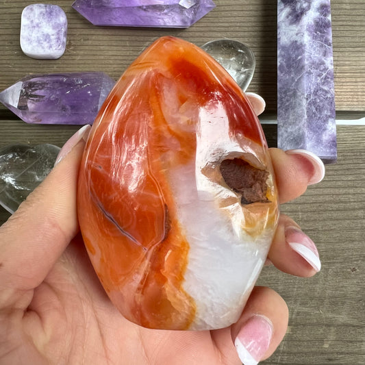 Carnelian Free Form (#5) - Simply Affinity