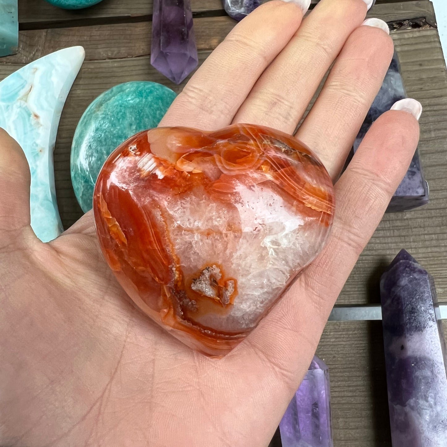 Carnelian Heart (#5) - Simply Affinity