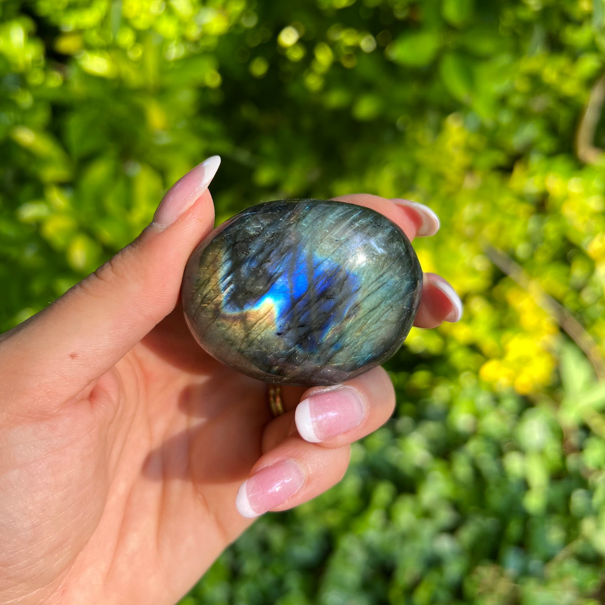 Labradorite Palm Stone (#290) - Simply Affinity