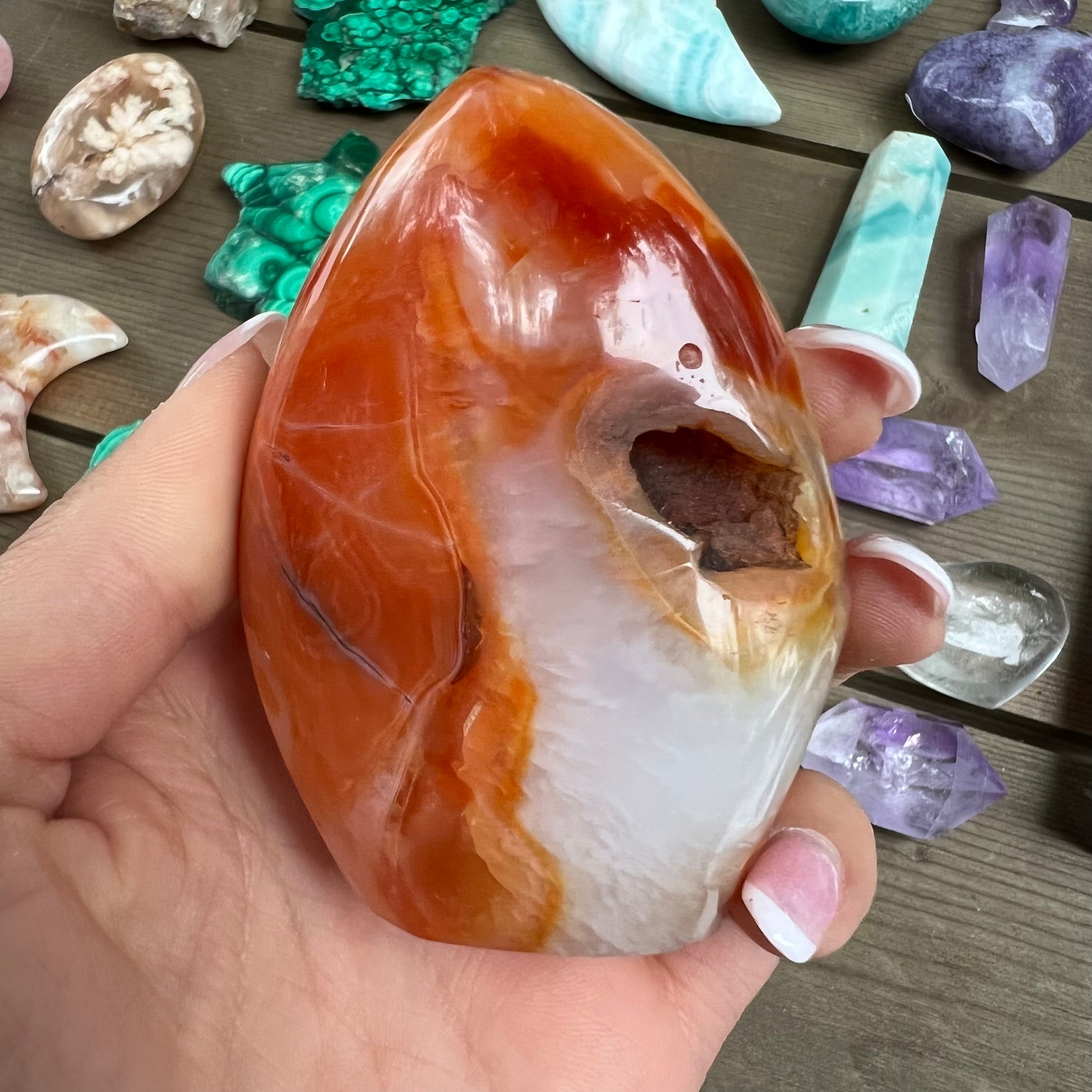 Carnelian Free Form (#5) - Simply Affinity
